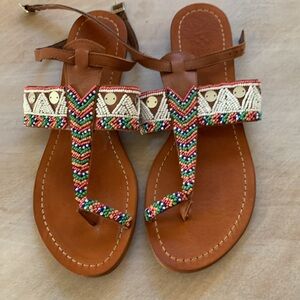 Vince Camuto 7 1/2 Beaded Sandal